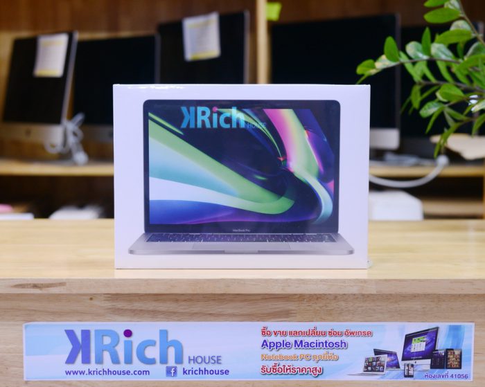 Brand New - MacBook Pro 13-inch 2020 ( Space Gray ) Apple M1 8-Core / RAM 8GB / SSD 512GB / Apple Care+ 25-12-2024