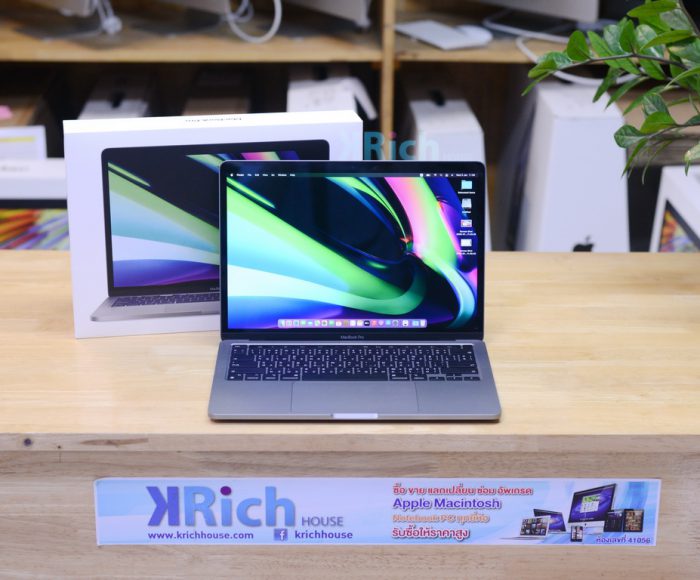 MacBook Pro 13-inch 2020 (Space Gray) M1 8-Core / RAM 8GB / SSD 256GB / Full Box / Wrt. 8-8-2022