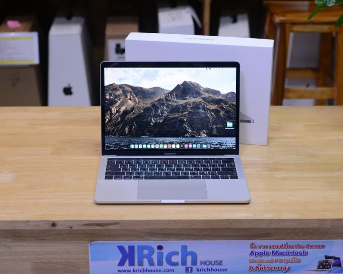 MacBook Pro 13-inch 2019 Touch Bar (Silver) Quad-Core i5 1.4GHz. RAM 8GB SSD 256GB Full Box