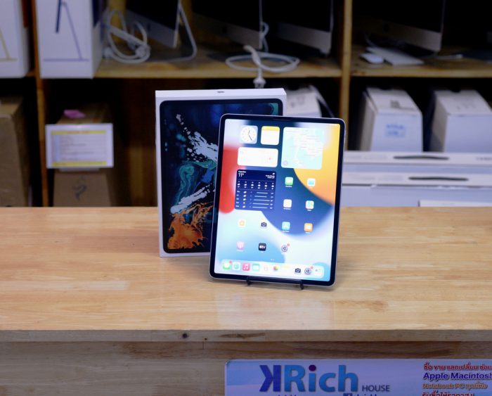 iPad Pro 12.9-inch (Gen 3) 2018 Wi-Fi + Cellular 256GB (Silver) Full Box