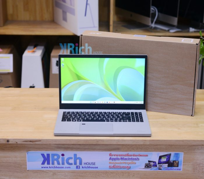 Acer Aspire Vero AV15-51-518U / ( Volcano Gray / i5-1155G7/  RAM 8GB  / SSD 512GB / Iris Xe Graphics / Windows 11 Home / Full Box / Acer Warranty 23-12-2022