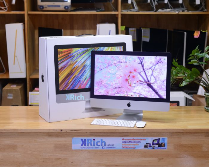 iMac Retina 4K 21.5-inch 2019. 6-Core i5 3.0GHz. RAM 8GB. Fusion Drive 1.03TB. Radeon Pro 560X TOP Model Full Box Apple Care+ 27-07-2022