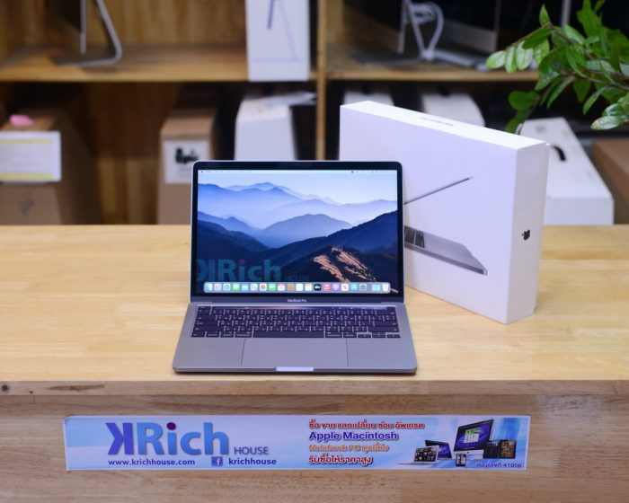 MacBook Pro 13-inch 2020 Touch Bar ( Space Gray ) Intel Gen10 4-Core i5 2.0GHz. RAM 16GB SSD 512GB / Full Box * Apple Care+ Warranty 02-07-2023