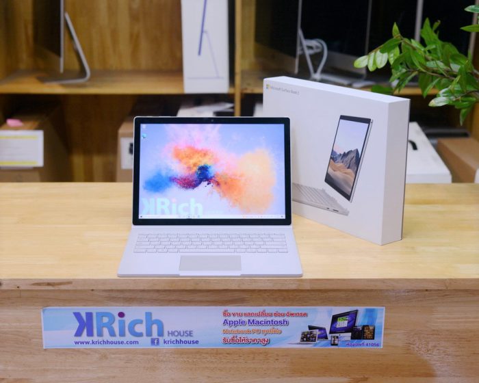 Microsoft Surface Book 3 (Platinum) 13.5” Quad-core 10th Gen Intel Core i5-1035G7 RAM 8GB SSD 256GB / Touch Screen / Full box