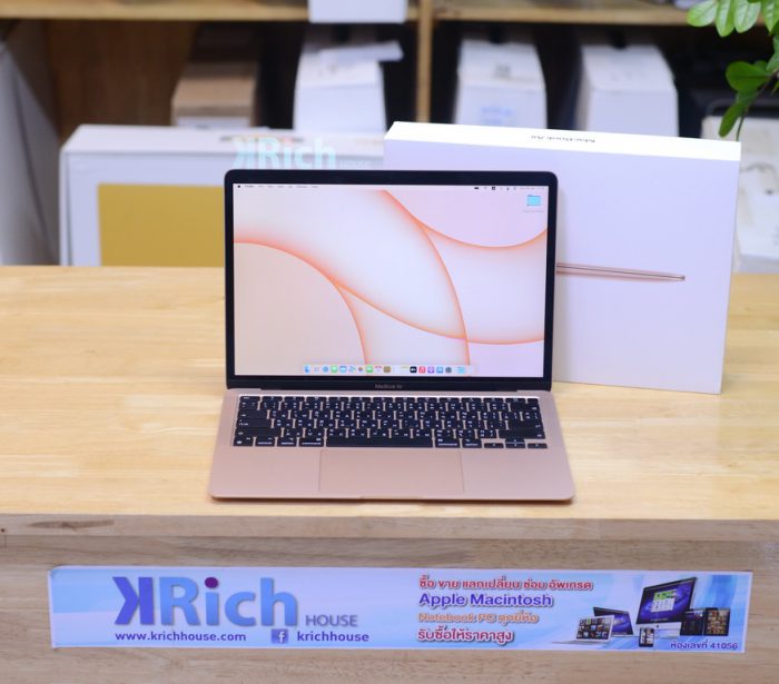 MacBook Air 13-inch 2020 M1 ( Space Gray ) 8-Core GPU 8-Core/ RAM 8GB / SSD 512GB / Full Box /Apple Care+ 22-12-2023