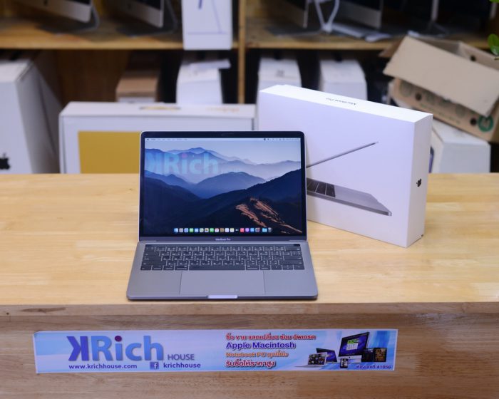 MacBook Pro 13-inch 2019 Touch Bar (Space Gray)4-Core i5 1.4GHz. RAM 8GB SSD 128GB / Full Box * Apple Care + Warranty 11-08-2022