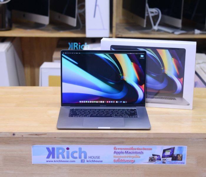 TOP Model & CTO - MacBook Pro Retina 16-inch 2019 Touch Bar (Space Gray) 8-Core i9 2.3GHz. RAM 16GB SSD 2TB / Full Box