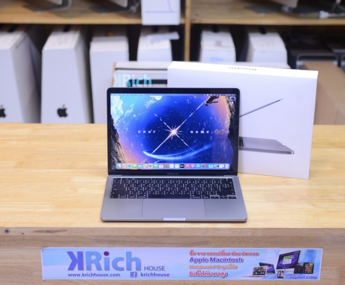 MacBook Pro 13-inch 2020 Intel Gen10 4-Core i5 2.0GHz / RAM 16GB / SSD 512GB / Touch Bar ( Space Gray ) Full Box