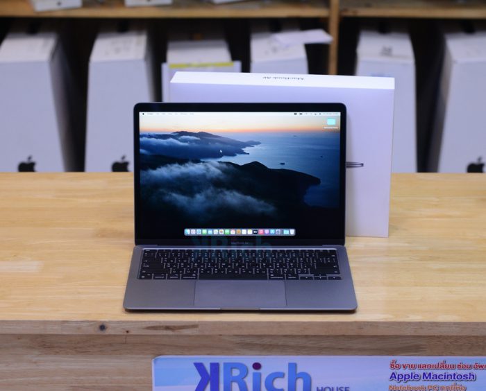 MacBook Air 13-inch 2020 SpaceGray M1  RAM 8GB SSD 512GB Apple Warranty 07-12-2022