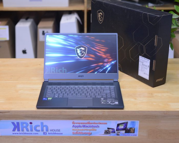 MSI Stealth 15M A11UEK-257TH 15-inch Core i7-11375H 3.30GHz. RAM 16GB SSD 1TB RTX 3060 (Display Refresh Rate 144Hz.) / Full Box * MSI+IT City Warranty 25-09-2023