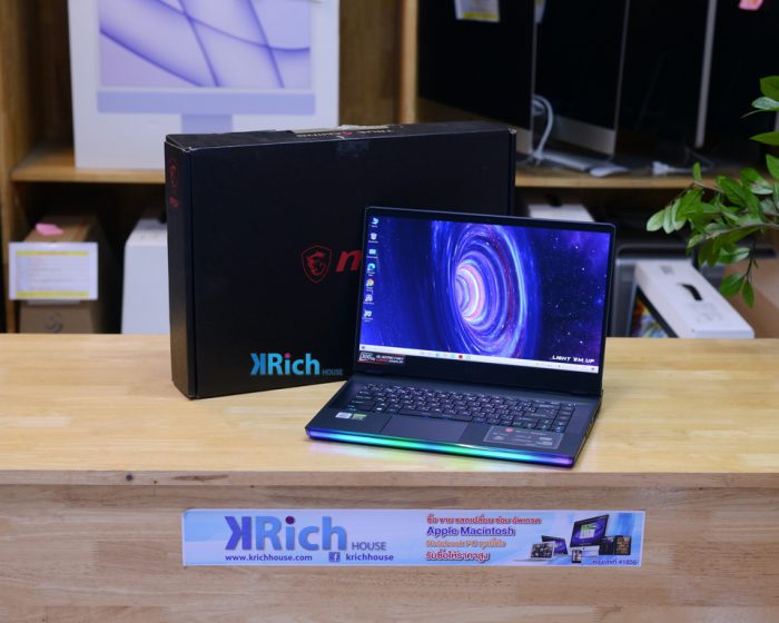MSI GE66 Raider 10SF-404TH 15.6-inch 8-Core i7-10875H 2.30GHz. Ram 16GB. SSD 1TB. RTX 2070 ( Display Refresh Rate 300Hz. ) Full Box MSI+Bag JIB Warranty 20-02-2023