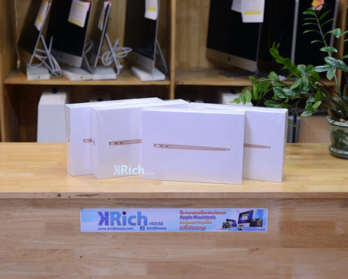 Brand New!! MacBook Air 13-inch 2018. Intel Core i5 1.6GHz. RAM 8GB. SSD 128GB. ( Gold ) Full Box Apple Warranty 07-01-2023 ( CTO Keyboard English )