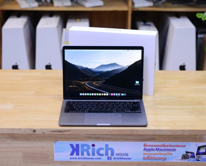 MacBook Pro 13-inch 2020 Touch Bar (Space Gray) Intel Gen10 4-Core i5 2.0GHz. RAM 16GB SSD 512GB FullBox