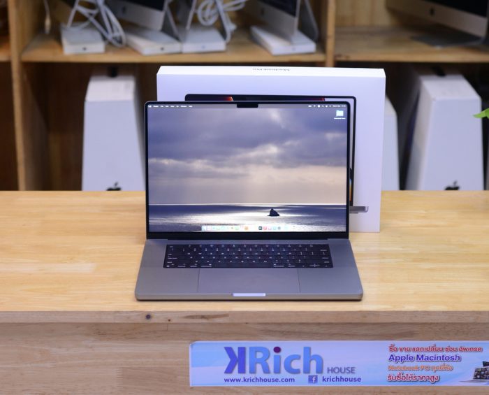 MacBook Pro 16-inch 2021 M1 Pro 10-Core CPU / 16-Core GPU RAM 16GB SSD 1TB SpaceGrey FullBox Apple Warranty 16-12-22