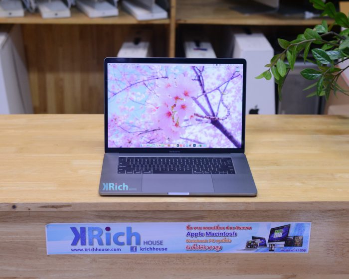 MacBook Pro Retina 15-inch 2018. ( CTO ) 6-Core i7 2.6GHz. Ram 32GB. SSD 512GB. Radeon Pro 560X ( Space Grey ) ( Keyboard English )