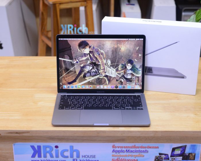 MacBook Pro 13-inch 2020 Intel Gen10 4-Core i5 2.0GHz. / RAM 16GB / SSD 1TB / Touch Bar ( Space Gray ) Apple Warranty 4-12-2022