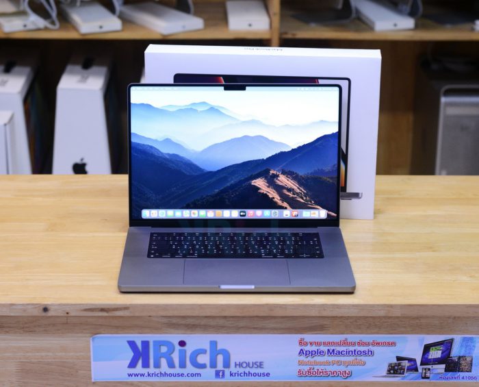TOP Model - MacBook Pro 16-inch 2021 M1 Max 10-Core CPU / 32-Core GPU RAM 32GB SSD 1TB SpaceGrey FullBox Apple Care+ Warranty 4-11-24