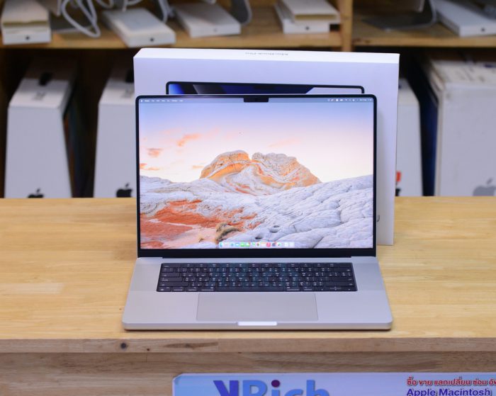 TOP Model - MacBook Pro 16-inch 2021 M1 Max 10-Core CPU / 32-Core GPU RAM 32GB SSD 1TB Silver FullBox Apple Warranty 3-11-22