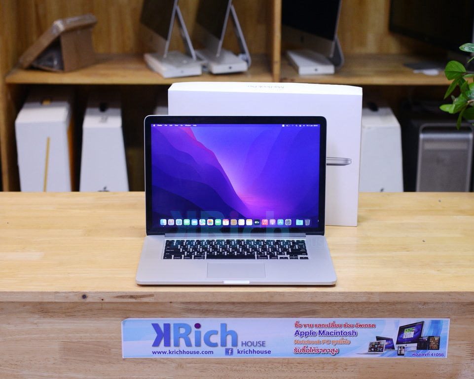 TOP Model – MacBook Pro Retina 15-inch Mid 2015 Core i7 2.5GHz RAM