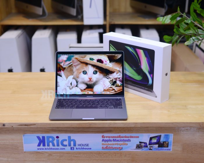 MacBook Pro 13-inch 2020 ( Space Gray ) Apple M1 8-Core RAM 8GB SSD 512GB / Full Box *Apple Warranty 11-08-2022