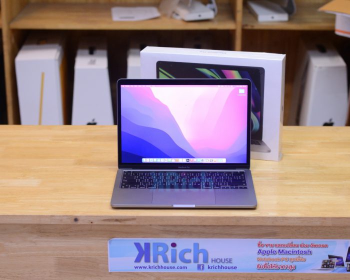 MacBook Pro 13-inch 2020 (Space Gray) Apple M1 8-Core RAM 8GB SSD 256GB Full Box Apple Warranty 01-10-22