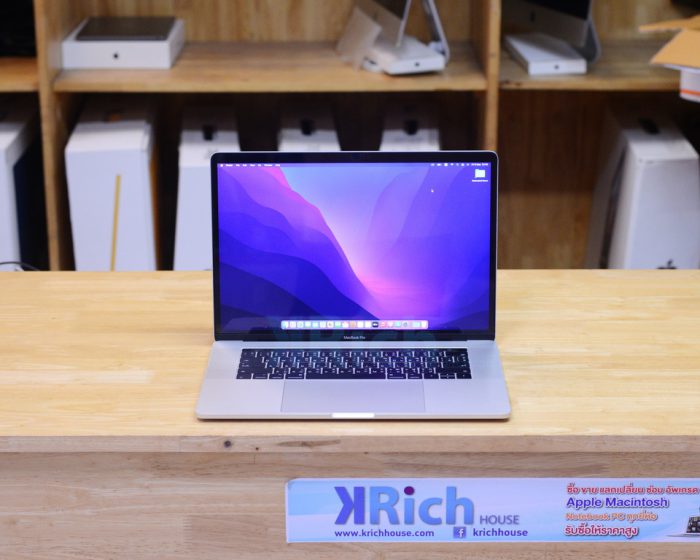 MacBook Pro 15-inch 2016 Touch Bar (Silver) Quad-Core i7 2.6GHz RAM 16GB SSD 256GB Radeon Pro 450 (2GB)