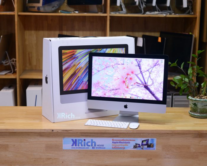 iMac 21.5-inch Retina 4K 2017. Quad-Core i5 3.0GHz. RAM 8GB. HDD 1TB. Radeon Pro 555. Full Box
