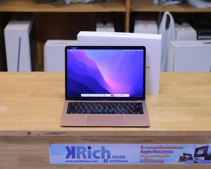 MacBook Air 13-inch 2018 Core i5 1.6GHz RAM 8GB SSD 256GB GOLD FullBox