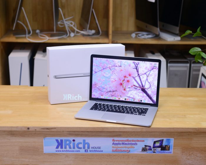 MacBook Pro Retina 15-inch. Mid 2015. Quad-Core i7 2.2GHz. RAM 16GB. SSD 256GB. Full Box ( New Battery )