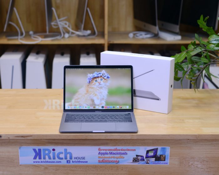 MacBook Pro 13-inch 2019 Touch Bar ( Space Gray ) 4-Core i5 2.4GHz. RAM 8GB SSD 256GB / Full Box