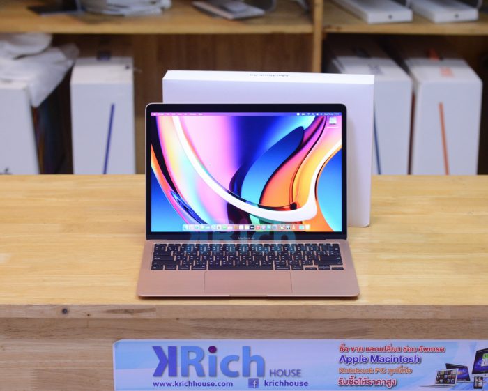 MacBook Air 13-inch 2020 GOLD M1 RAM 8GB SSD 512GB Apple Care+13-05-2025 FullBox