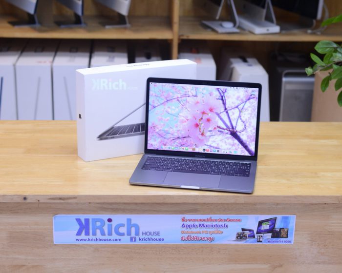 MacBook Pro Retina 13-inch. 2017. ( Non Touch Bar ) Intel Core i5 2.3GHz. Ram 8GB. SSD 128GB. ( Space Gray ) Full Box