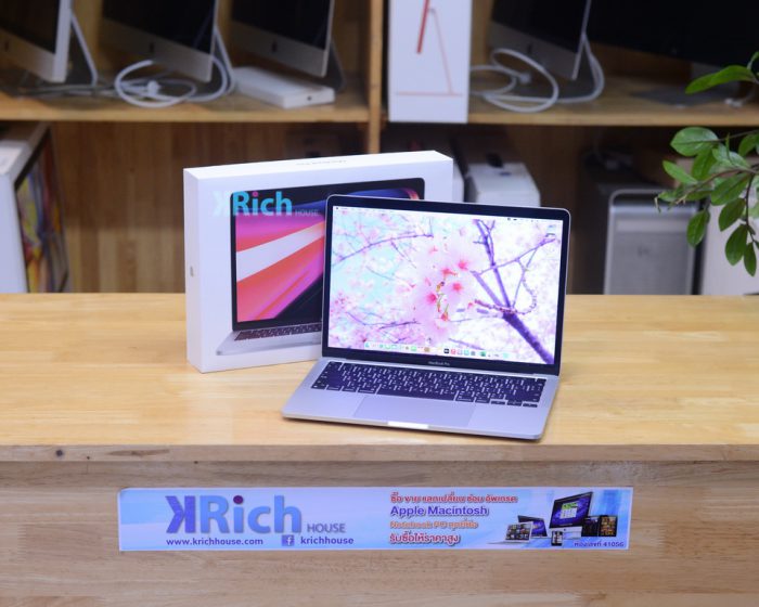 MacBook Pro 13-inch 2020. Apple M1 8-Core RAM 8GB. SSD 512GB. ( Silver ) Full Box Apple Warranty 26-09-2022