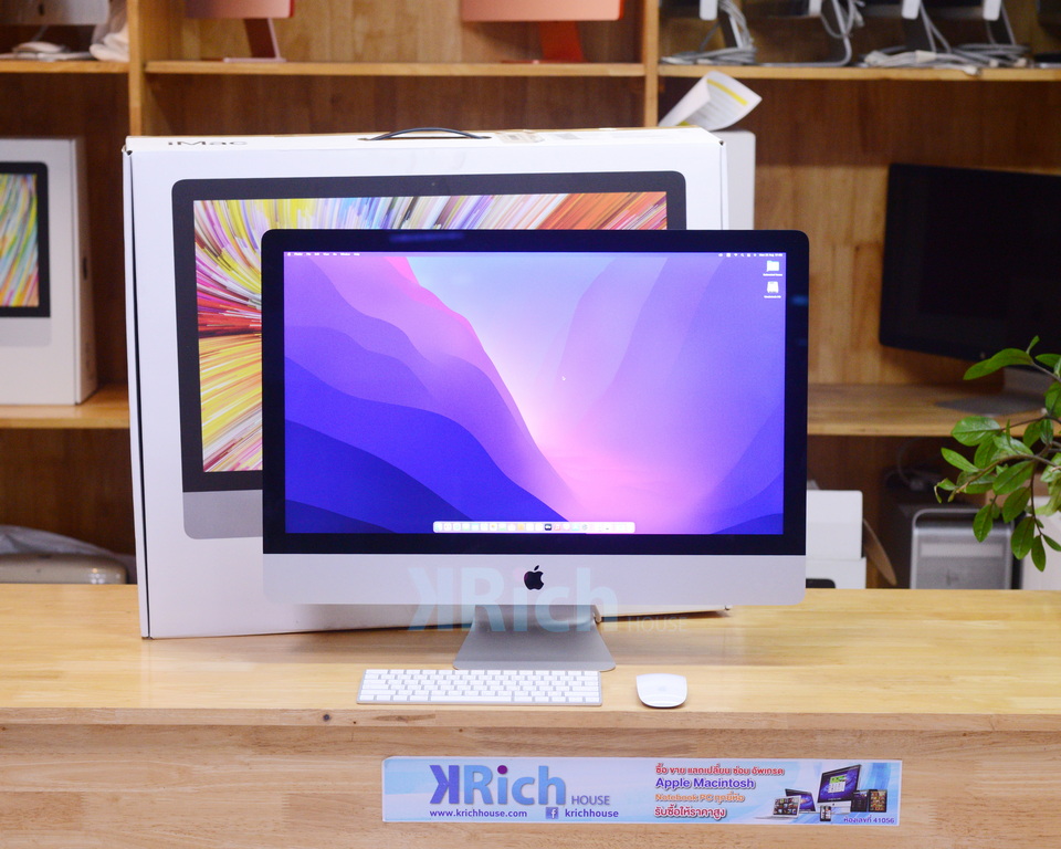 iMac Retina 5K 27inch 2020 8Core i7 3.8GHz RAM 8GB SSD 512GB Radeon