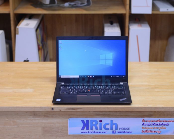 Lenovo Thinkpad T480s Intel Core i7-8650U 1.90GHz Ram 16GB SSD 512GB Display 14-inch Full HD IPS Windows License