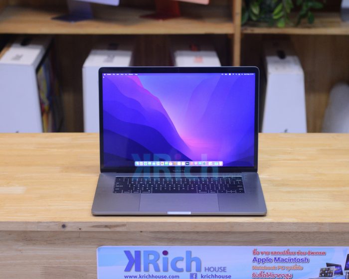 CTO - MacBook Pro Retina 15-inch. 2018 ( Space Gray ) 6-Core i7 2.6GHz. RAM 32GB SSD 512GB AMD Radeon 560X 4GB US Keyboard