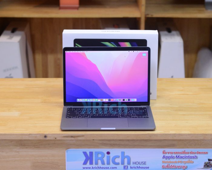 MacBook Pro 13-inch 2020 (Space Gray) Apple M1 8-Core RAM 8GB SSD 256GB Full Box Apple Warranty 17-03-2023