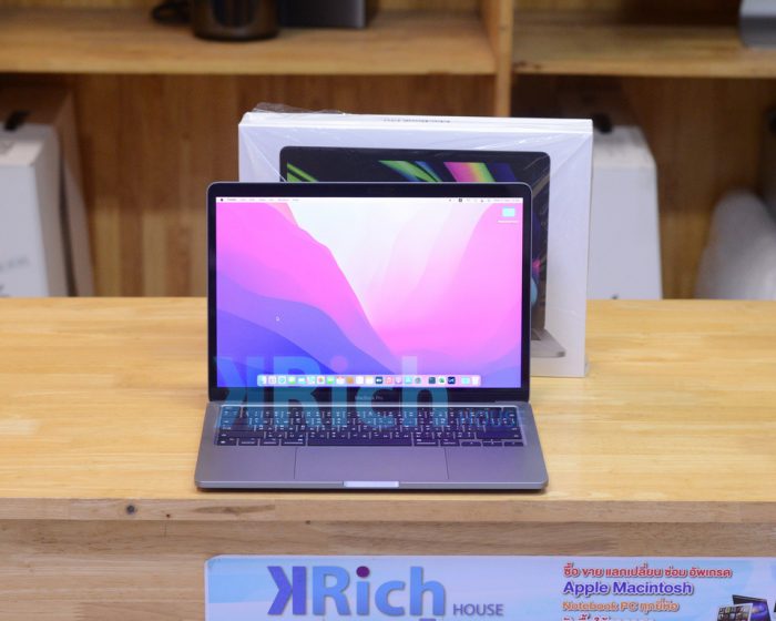 MacBook Pro 13-inch 2022 (Space Gray) Apple M2 8-Core RAM 8GB SSD 256GB Full Box Apple Warranty 18-07-2023