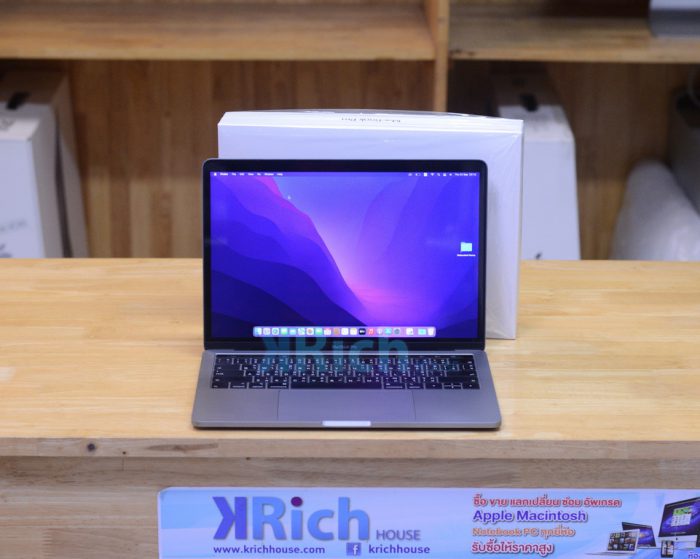 CTO-MacBook Pro 13-inch 2019 Touch Bar (Space Gray) Quad-Core i7 2.8GHz. RAM 16GB SSD 2TB FullBox