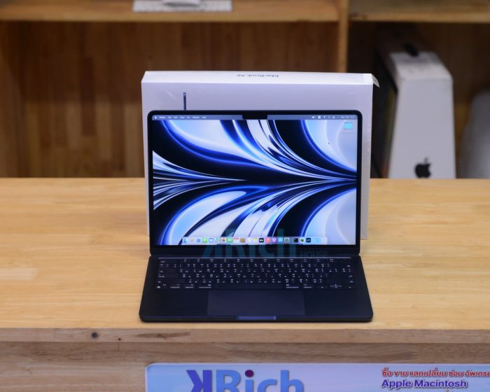 CTO - MacBook Air 13-inch 2022 M2 RAM 16GB SSD 1TB Midnight Apple Care+ Warranty 03-08-2025