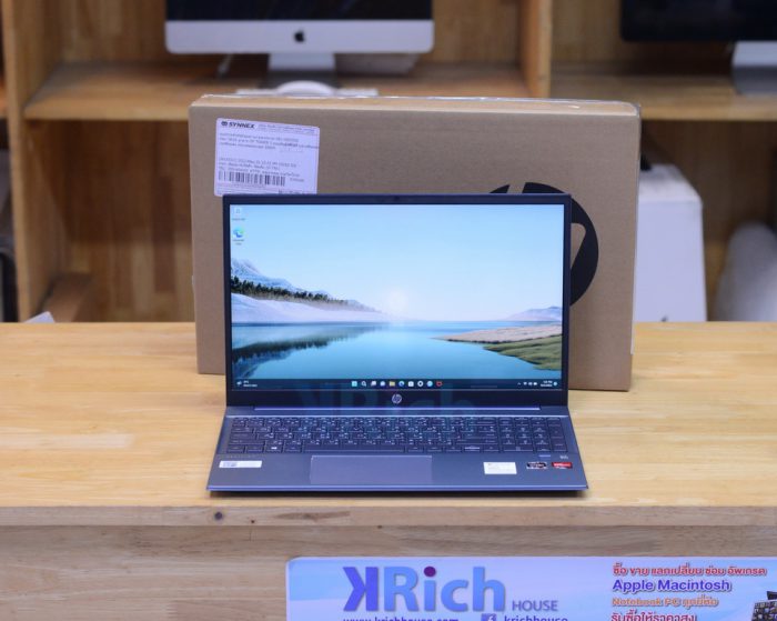 HP Pavillion 15-EH1132AU AMD Ryzen5-5500 2.1GHz. RAM 16GB SSD 512GB Display 15.6-inch IPS FullHD Windows 11 Home License HP Onsite Warranty 14-06-2024