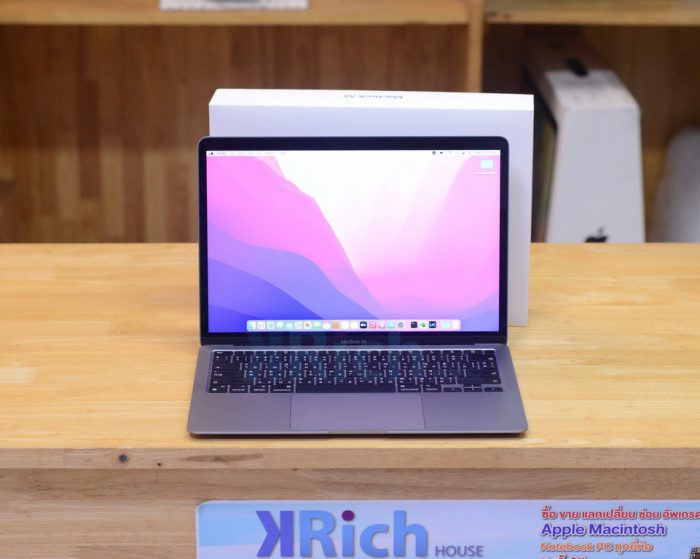 MacBook Air 13-inch 2020 M1 RAM 8GB SSD 256GB SpaceGray Apple Warranty 22-12-2022