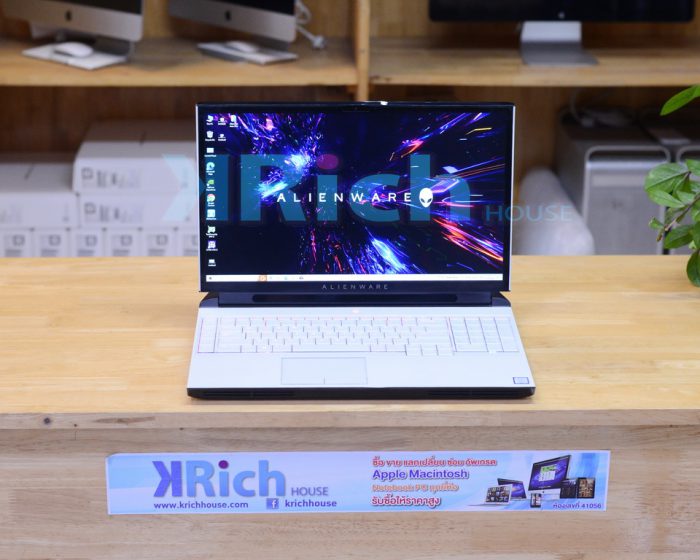 Dell Alienware Area-51m 17-inch 8-Core i9-9900K 3.60GHz Ram 48GB SSD 1TB + HDD 1TB RTX 2080 ( Display Refresh Rate 144Hz. )