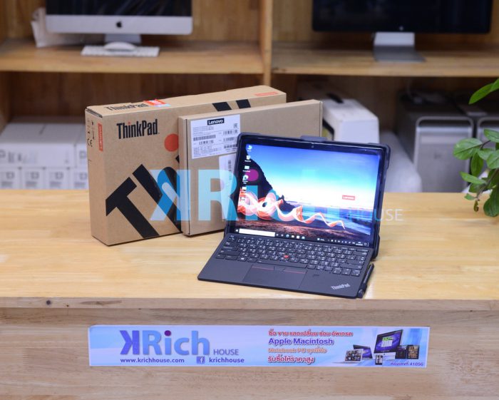 Lenovo ThinkPad X12 Detachable Gen1 i5-1130G7 1.10GHz RAM 16GB SSD 512GB Warranty On-site 05-09-2025 + Lenovo Pen + ThinkPad Keyboard + Case Lenovo