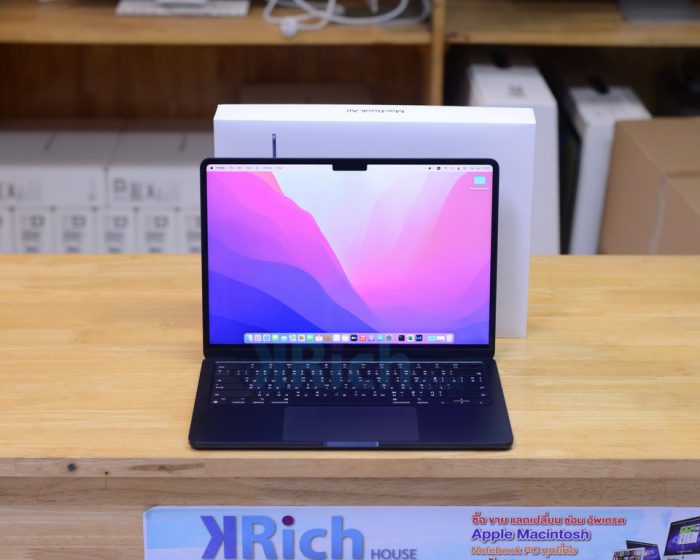 MacBook Air 13-inch 2022 M2 RAM 8GB SSD 256GB Midnight FullBox Apple Warranty 24-07-2023