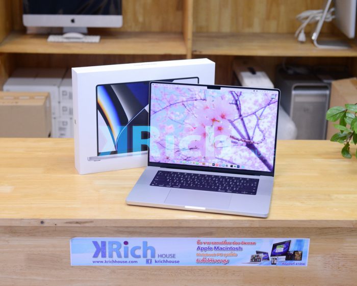 MacBook Pro Liquid Retina XDR 16-inch 2021 Apple M1 Max CPU 10-Core GPU 32-Core RAM 32GB SSD 1TB ( Silver ) Full Box Apple Warranty 28-06-2023