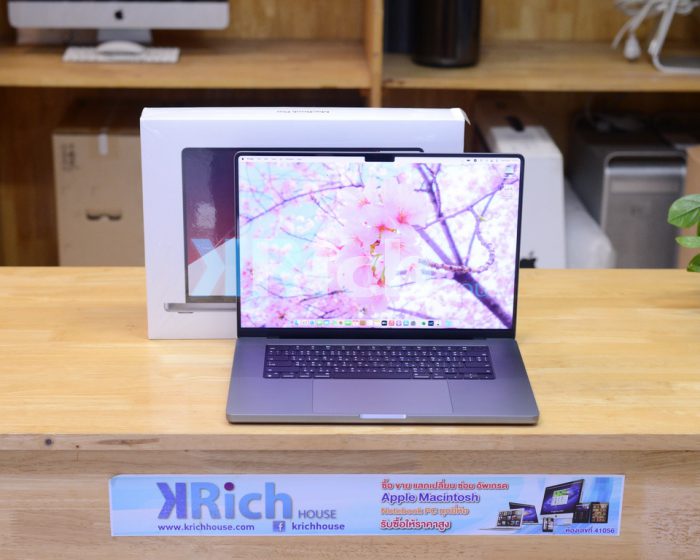 MacBook Pro Liquid Retina XDR 16-inch 2021. Apple M1 Pro CPU 10-Core GPU 16-Core RAM 16GB. SSD 1TB. ( Space Grey ) Full Box Apple Warranty 07-03-2023