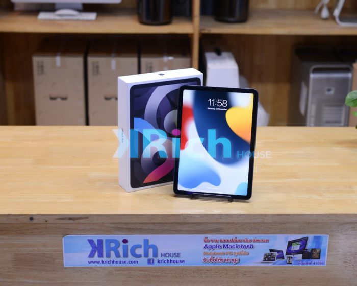 iPad Air ( 2020 ) 10.9-inch ( 4th Generation ) 256GB Wi-Fi ( Space Grey ) Full Box Apple Care+ Warranty 08-02-2023