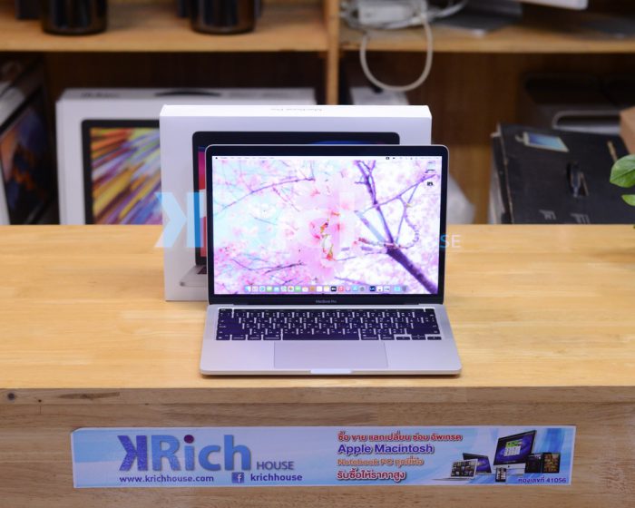 MacBook Pro 13-inch 2020. Apple M1 8-Core RAM 8GB SSD 256GB ( Silver ) Full Box