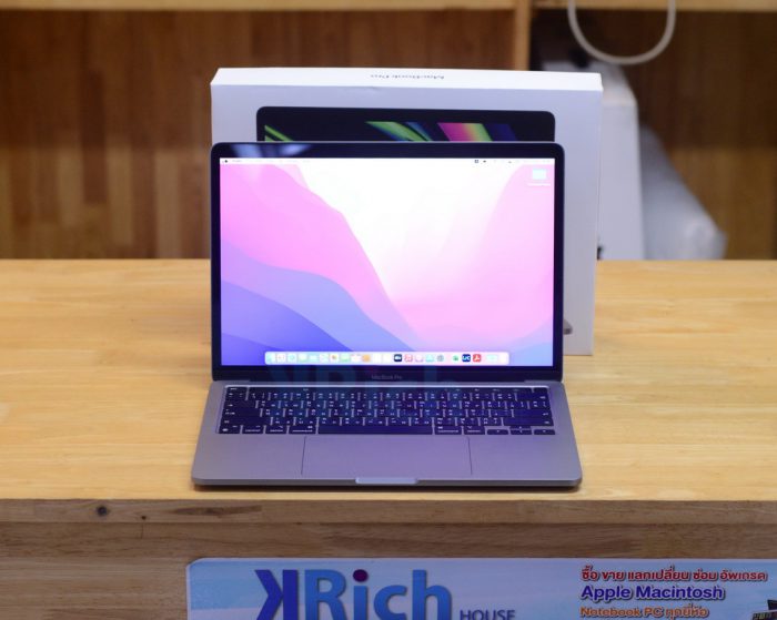 MacBook Pro 13-inch 2020 (Space Gray) Apple M1 8-Core RAM 8GB SSD 256GB FullBox Apple Warranty 14-02-2023